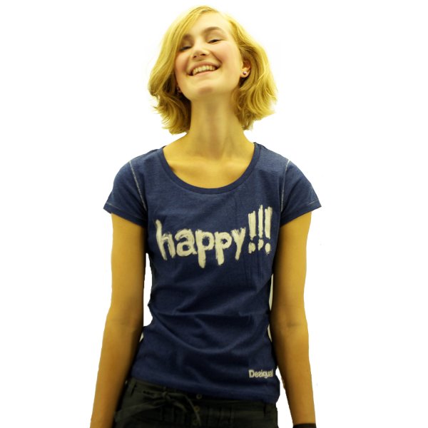 desigual shirt happy